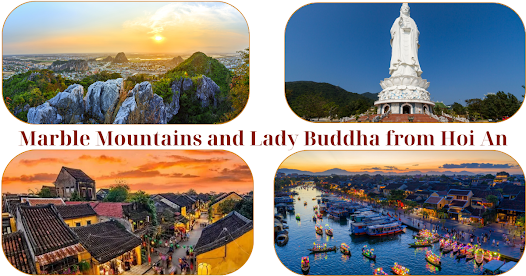 Marble mountains and Lady buddha from Hoi An