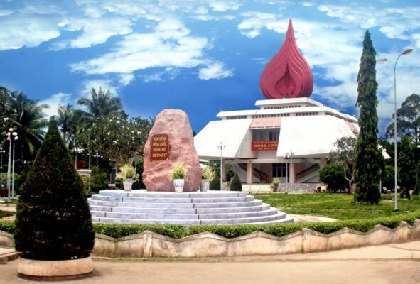 Khu trưng bày và lưu giữ hiện vật trong phong trào Đồng Khởi năm 1960