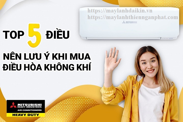 Top 5 điều cần luwu ý khi mua điều hòa không khí