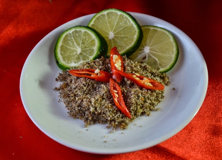 chẩm chéo khô Tây Bắc