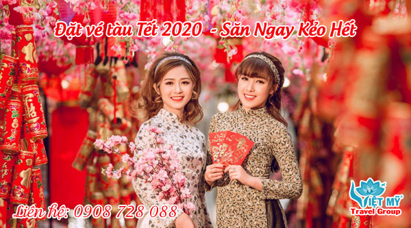 Đặt vé tàu Tết 2020 - Săn Ngay Kẻo Hết