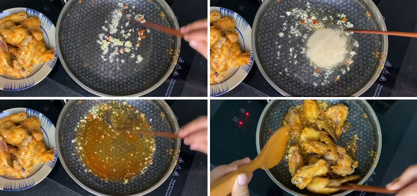 Làm cánh gà chiên nước mắm