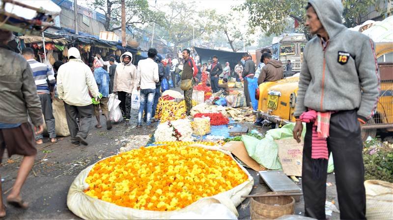 Chợ Hoa tại Kolkata !
