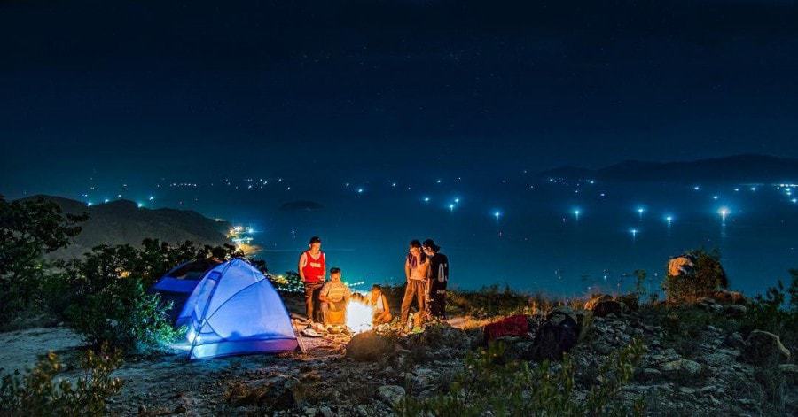 địa điểm cắm trại qua đêm ở đà nẵng