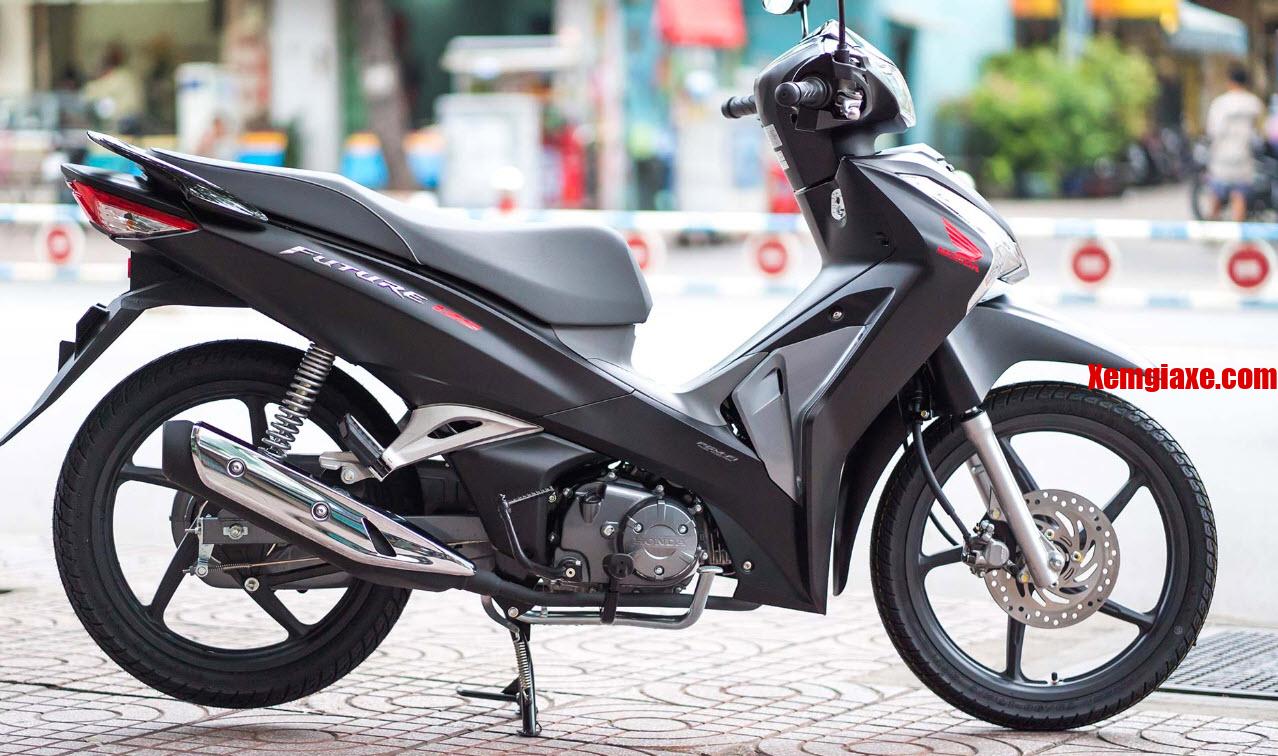 Ảnh Thực Tế Honda Future 2023 Màu Đen Nhám Tại Đại Lý Cùng Giá Bán