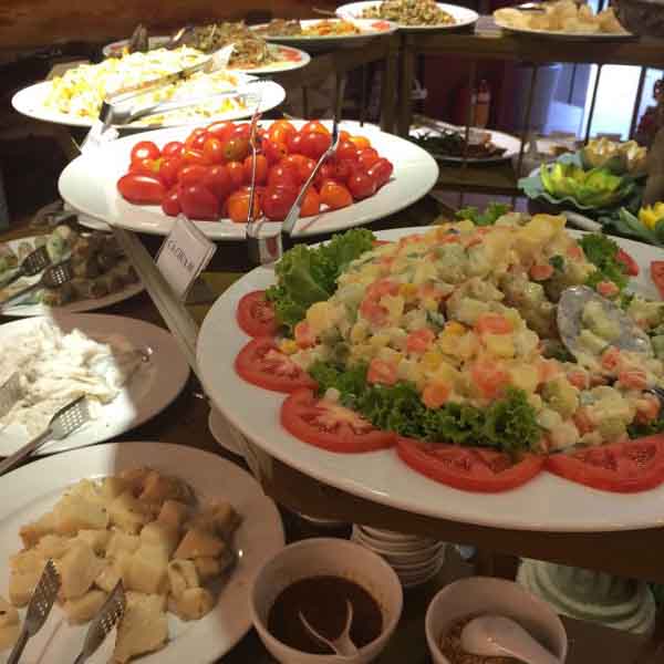 Buffet chay nhà hàng Bồ Đề Tâm