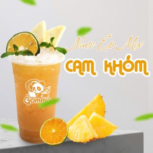 nước ép cam dứa