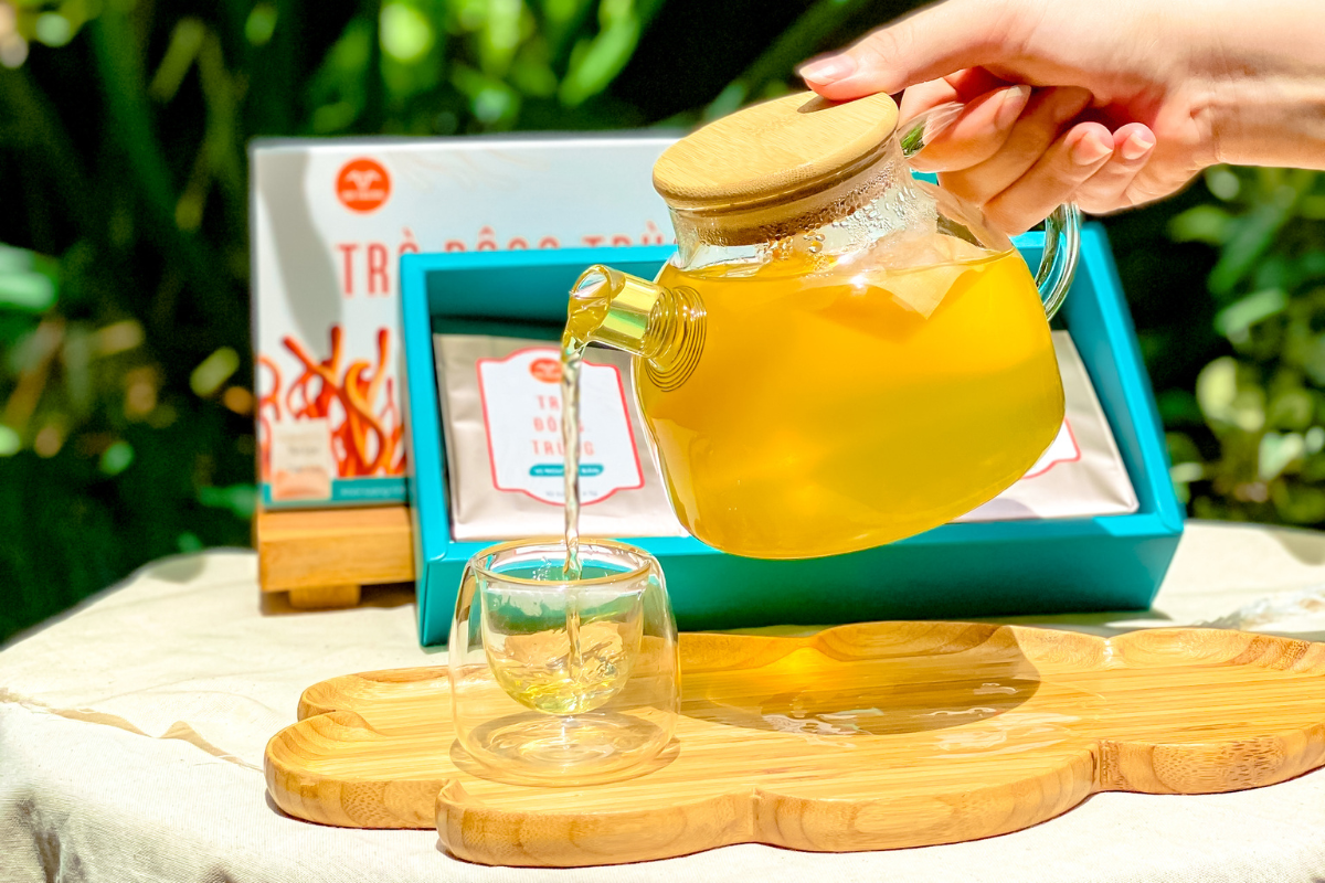 Trà đông trùng vị nguyên bản