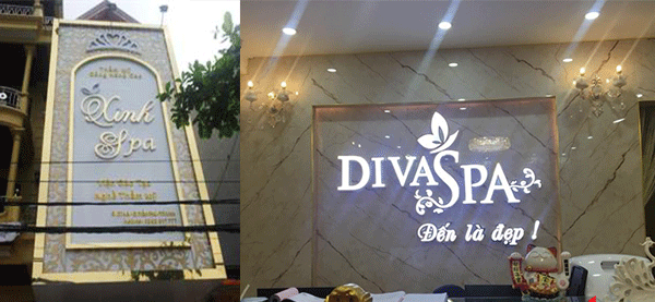 Biển quảng cáo spa