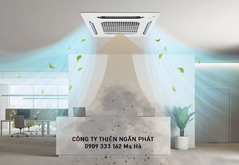 Máy lạnh âm trần LG 4 hướng thổi độc lập