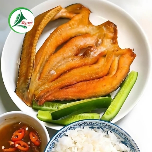 Khô cá lóc chiên