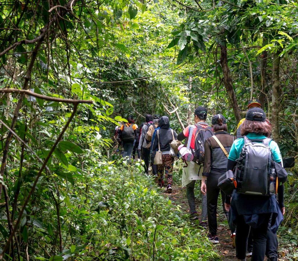 du lịch trekking vườn Nam Cát Tiên