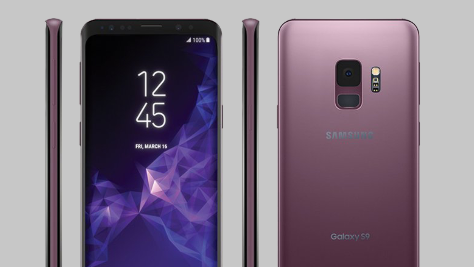Điện thoại Samsung Galaxy S9 có rất nhiều màu sắc nổi bật
