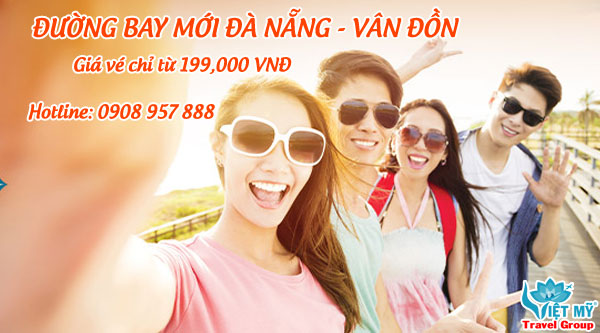 Vietnam Airlines khuyến mãi vé chỉ từ 199k cho chặng bay Vân Đồn – Đà Nẵng