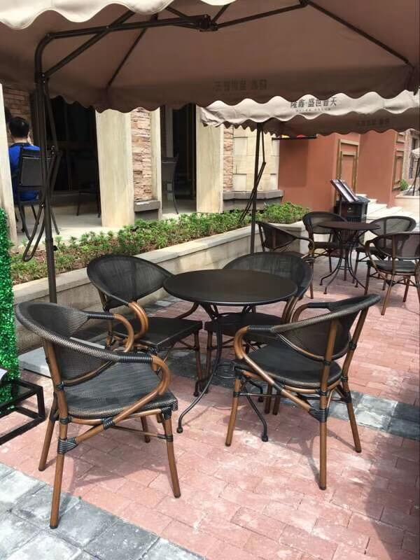 Bộ bàn ghế cafe ngoài trời Starbuck Vườn An Nam BTL-GC01N (Ảnh 4)