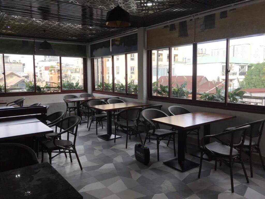 Bộ bàn ghế cafe ngoài trời Starbuck Vườn An Nam BTL-GC01N (Ảnh 1)