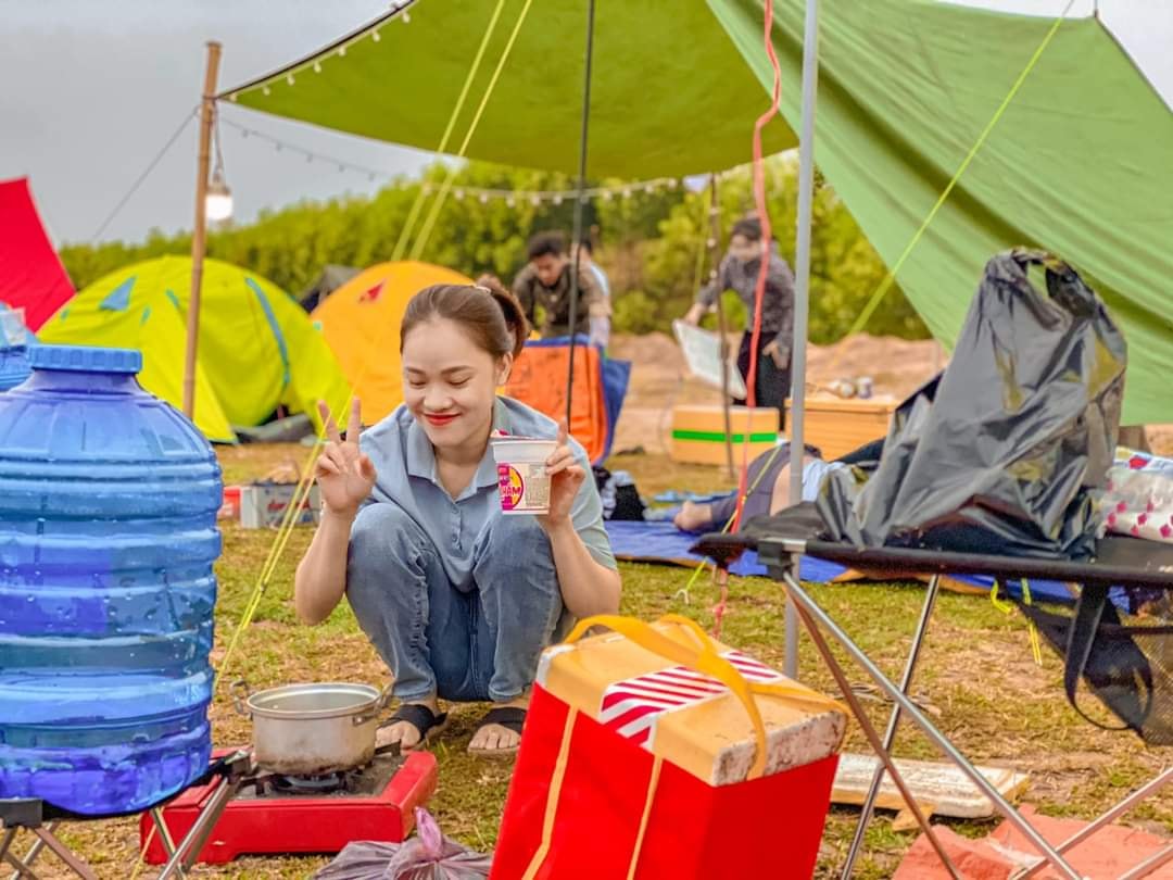 thuê lều cắm trại Hồ Dầu Tiếng