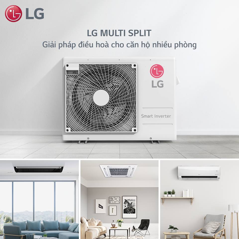 Hình ảnh máy lạnh multi LG
