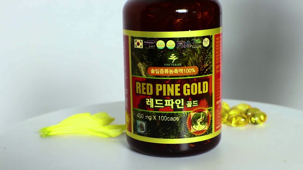 Viên tinh dầu thông đỏ Red Pine Gold Hàn Quốc 100 viên - 5