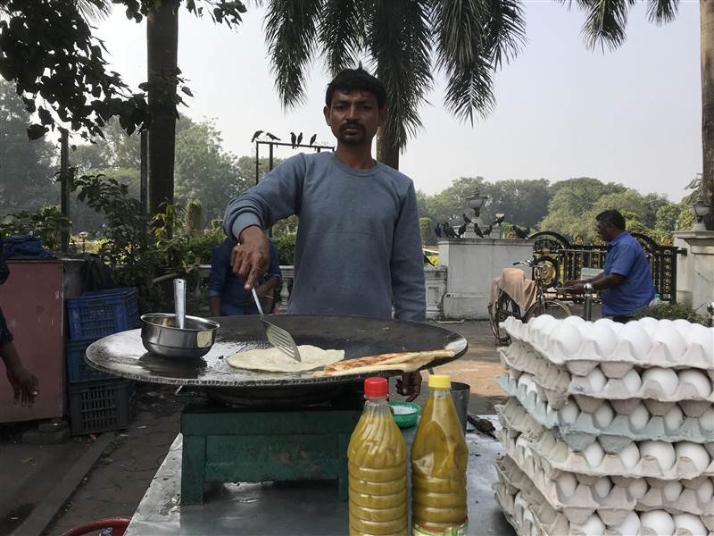 Trai Ấn với moán ăn đường phố Kolkata !