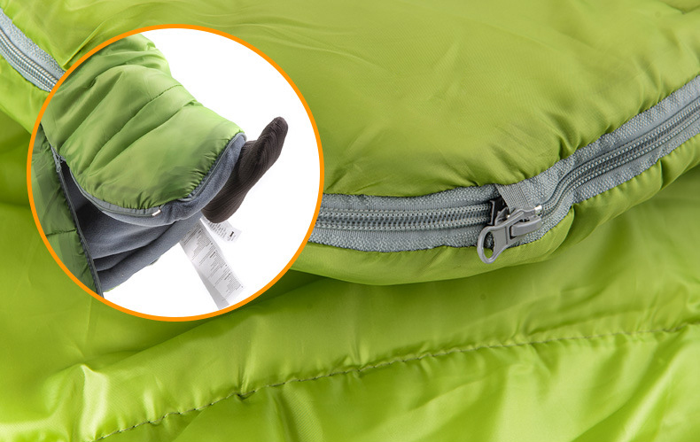 Túi ngủ chính hãng với chất liệu bông mềm mịn, tạo cảm giác thoải mái khi ngủ